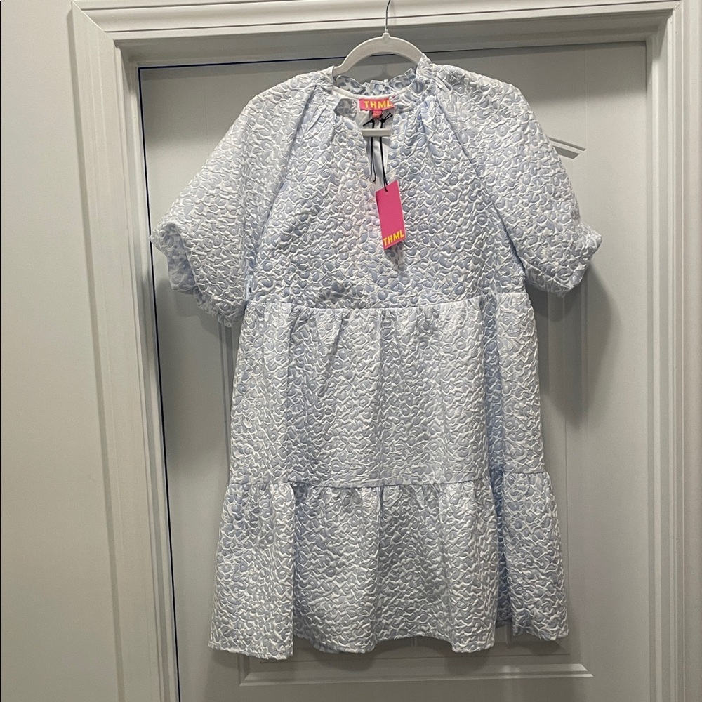 NWT THML Light Blue Mini Dress